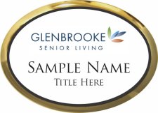 (image for) Glenbrooke Oval Executive Gold badge