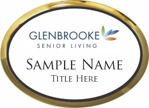 (image for) Glenbrooke Oval Executive Gold badge