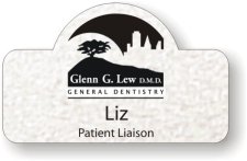(image for) Glenn G. Lew General Dentistry Shaped Silver Badge