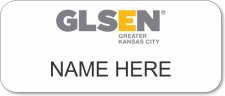 (image for) GLSEN Greater Kansas City Standard White Badge
