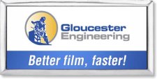 (image for) Gloucester Engineering Executive White/Silver Logo Only Badge