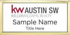 (image for) Keller Williams Austin SW Gold Executive White Badge