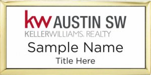 (image for) Keller Williams Austin SW Gold Executive White Badge