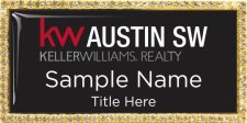 (image for) Keller Williams Austin SW Gold Bling Badge