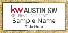 (image for) Keller Williams Austin SW Gold Bling Badge