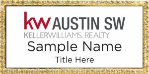 (image for) Keller Williams Austin SW Gold Bling Badge