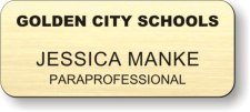 (image for) Golden City Schools Gold Badge