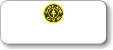 (image for) Gold's Gym White Logo Only Badge