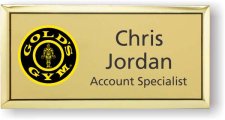 (image for) Gold's Gym Gold Executive Badge