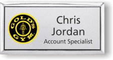 (image for) Gold's Gym Silver Executive Badge