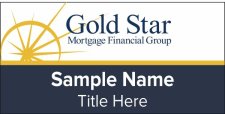 (image for) Gold Star Mortgage Financial Group Standard White Square Corner badge