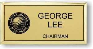 (image for) Golf Foundation of Colorado Gold Executive Badge