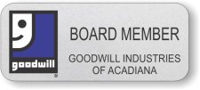 (image for) Goodwill Industries of Acadiana Silver Badge (Board Member)