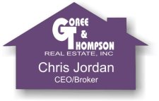 (image for) Goree & Thompson Real Estate Purple Shaped Badge