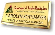 (image for) Grassinger and Taylor Realty Executive Gold Badge