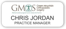 (image for) Green Mountain Orthopaedic Surgery White Badge