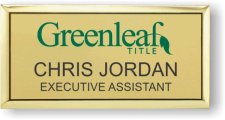 (image for) Greenleaf Title Gold Executive Badge