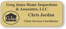 (image for) Greg Jones Home Inspections & Associates Gold Badge
