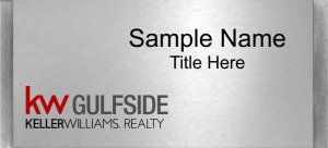 (image for) Keller Williams Gulfside Large Silver Meridian Badge