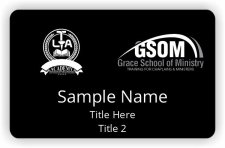 (image for) Grace School of Ministry ID Horizontal badge - Life Training Academy