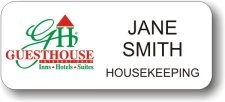 (image for) Guest House International White Badge
