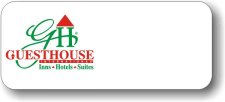 (image for) Guest House International White Badge Logo Only