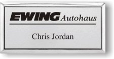 (image for) GWL Advertising Ewing Autohaus Logo Silver Executive Badge