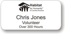 (image for) Habitat for Humanity White Badge
