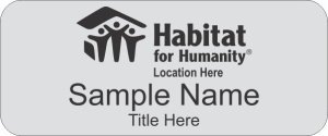 (image for) Habitat for Humanity Standard Silver badge