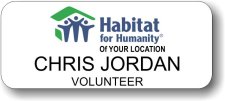 (image for) Habitat for Humanity Colored Logo White Badge