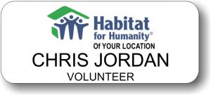 (image for) Habitat for Humanity Colored Logo White Badge