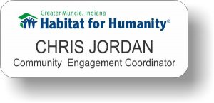 (image for) Habitat for Humanity of Muncie, Indiana White Badge