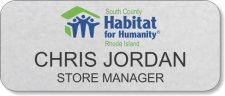 (image for) Habitat for Humanity of Rhode Island Silver Badge