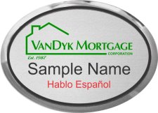 (image for) VanDyk Mortgage Silver Oval Executive Badge