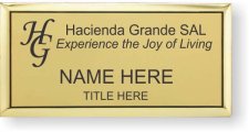(image for) Hacienda Grande SAL Gold Executive Badge