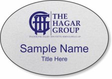 (image for) The Hagar Group Oval Silver Badge