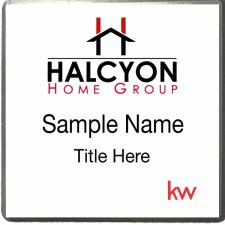 (image for) Halcyon Home Group Silver Square Executive Other Badge - Style A