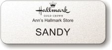 (image for) Hallmark Gold Crown Silver Regular Badge