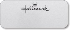 (image for) Hallmark Silver Logo Only Name Badge