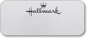 (image for) Hallmark Silver Logo Only Name Badge