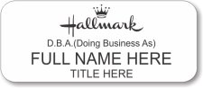 (image for) Hallmark White Regular Badge