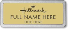 (image for) Hallmark Gold Pebbled Frame Prestige Badge