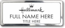 (image for) Hallmark White Polished Frame Prestige Badge