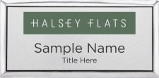 (image for) Barrett & Stokely - Halsey Flats Executive Silver badge