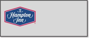 (image for) Hampton Inn Logo A Silver Logo Only Badge