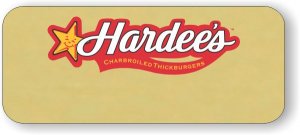 (image for) Hardee\'s Logo Only Gold Badge