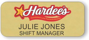 (image for) Hardee\'s Gold Badge