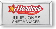 (image for) Hardee's Silver Executive Badge
