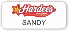 (image for) Hardee's White Badge
