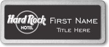 (image for) Hard Rock Hotel Black Prestige Badge with Pebbled Frame